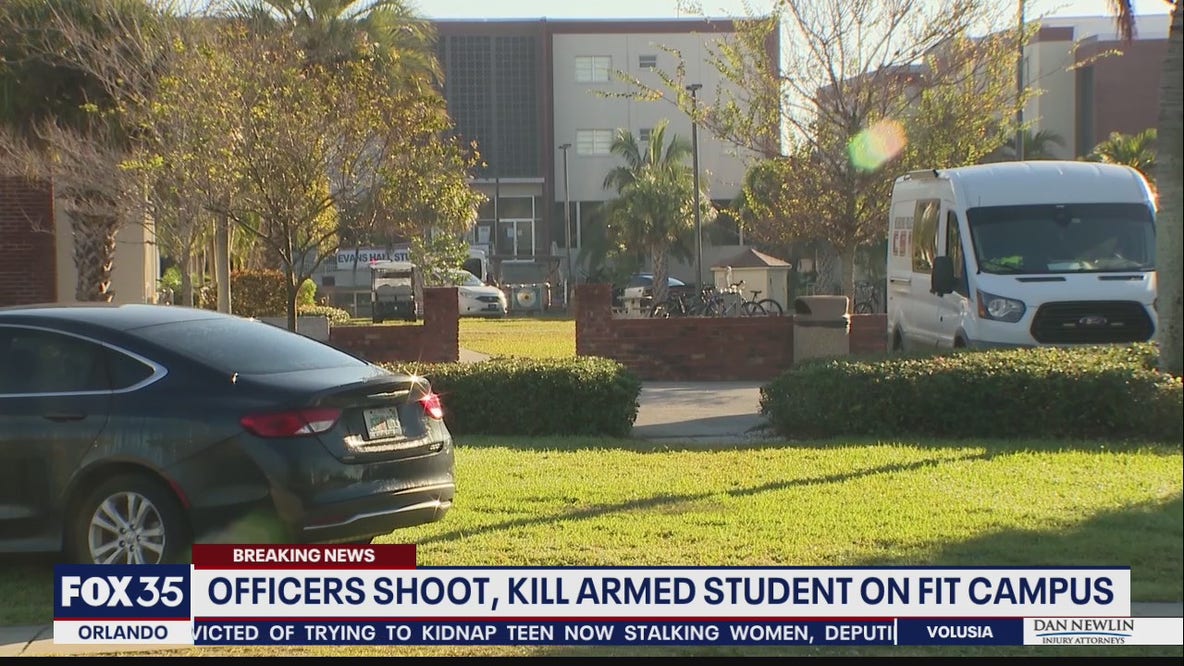 Officers shoot, killed armed student on Florida Institute of Technology campus